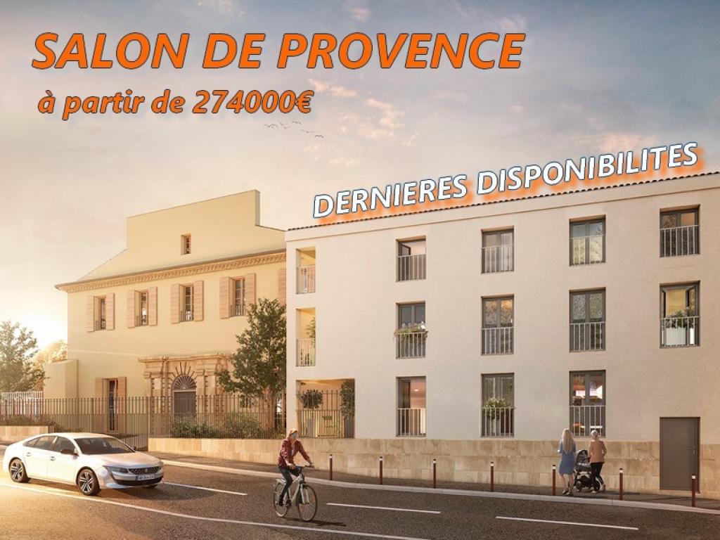 PORTE LAMANON à Salon de Provence appartements disponibles