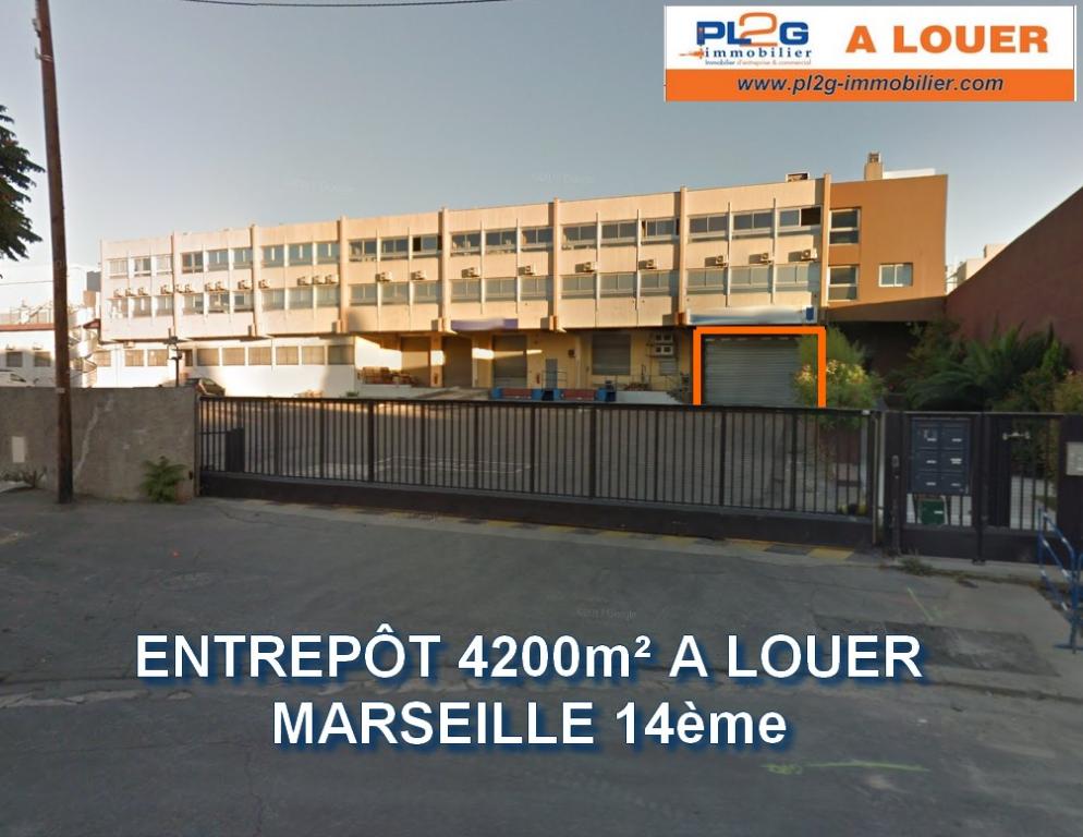 Entrepôt à louer à Marseille proche A55 4200m²