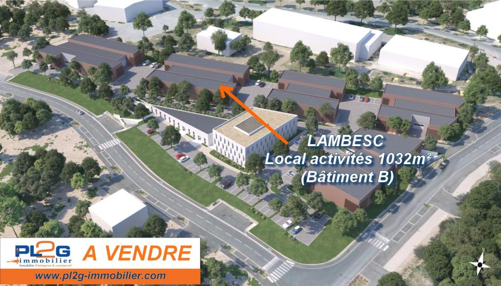 Local d'activités à vendre à Lambesc 1032m²