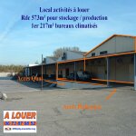 Entrepôt avec chambre froide à louer à Chateaurenard