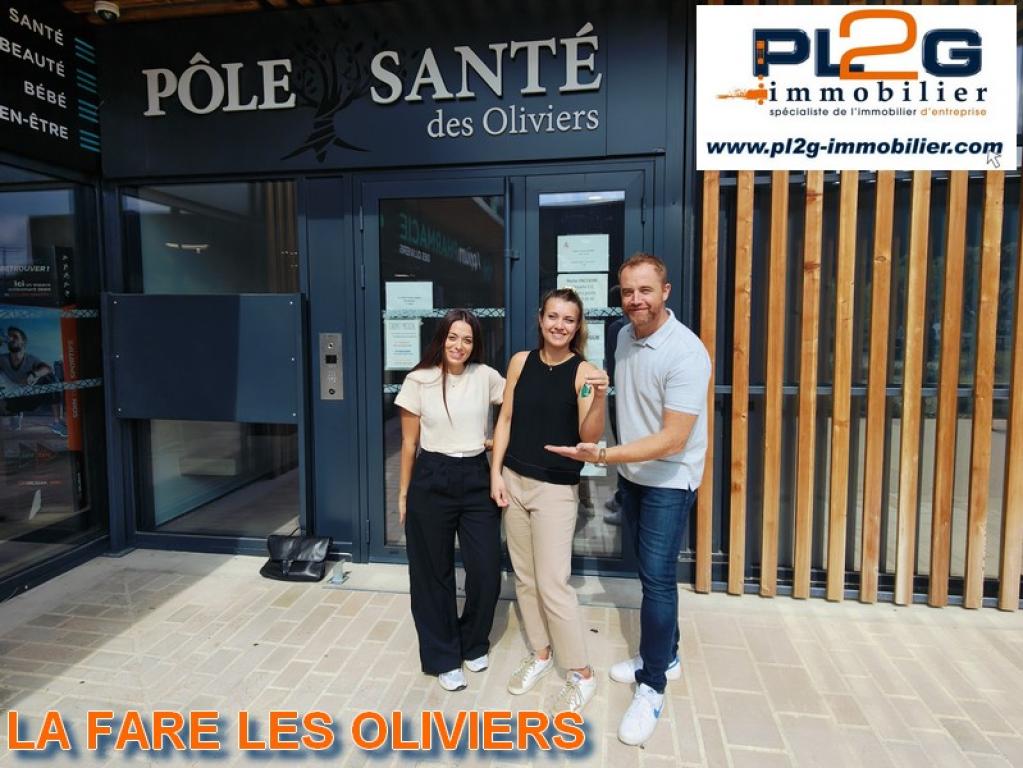 PL2G Immobilier implante un cabinet de kiné à la Fare les Oliviers