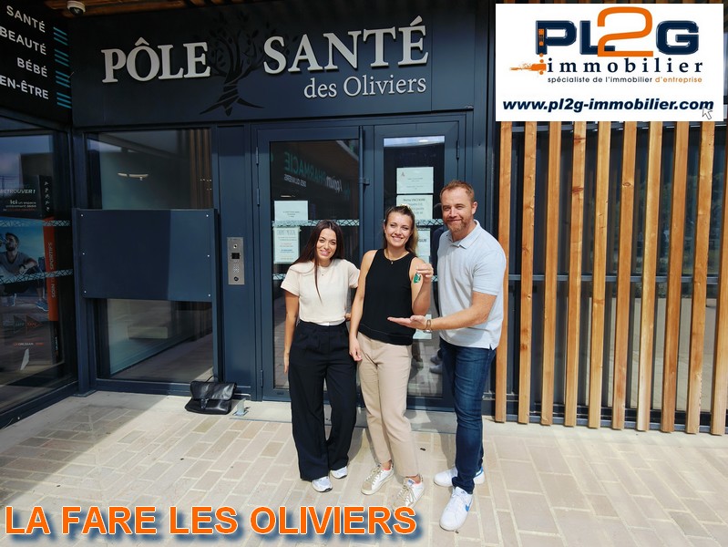 PL2G Immobilier implante un cabinet de kiné à la Fare les Oliviers