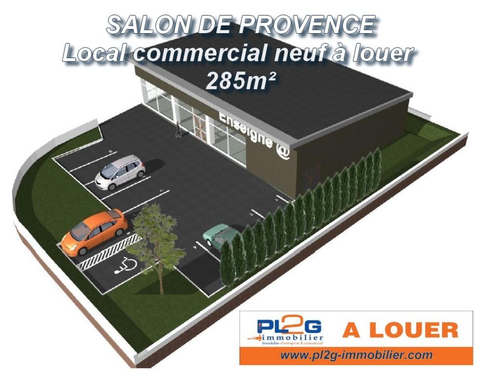 Local commercial neuf à louer à Salon de Provence avec parking
