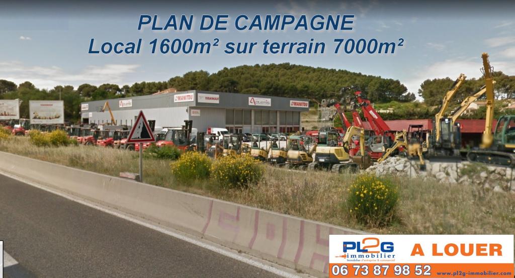 Local à louer à Plan de Campagne avec terrain
