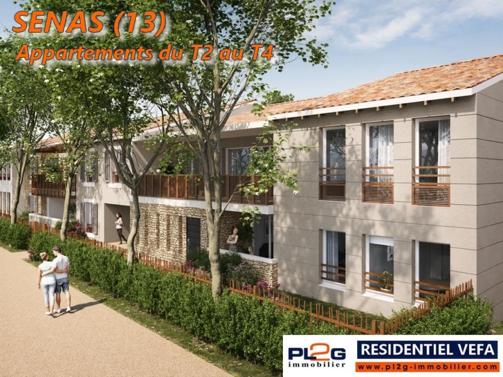 Résidence Étincelle à Sénas : appartements neufs du T2 au T4