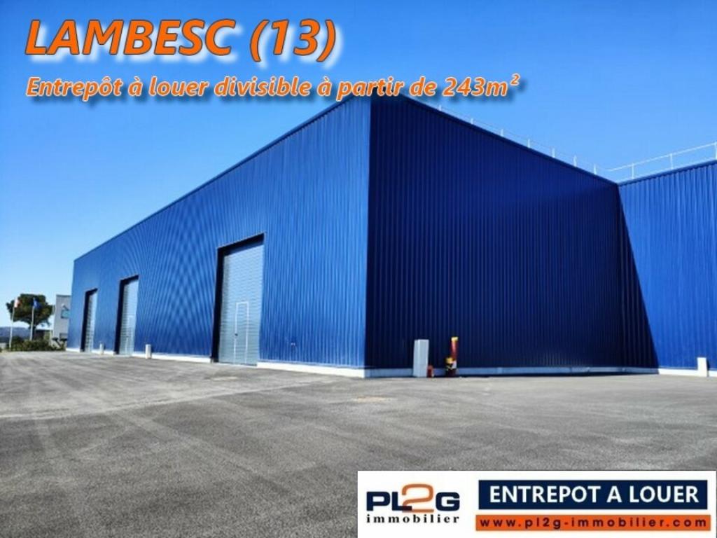 Location entrepôt ZI Lambesc à partir de 278m²