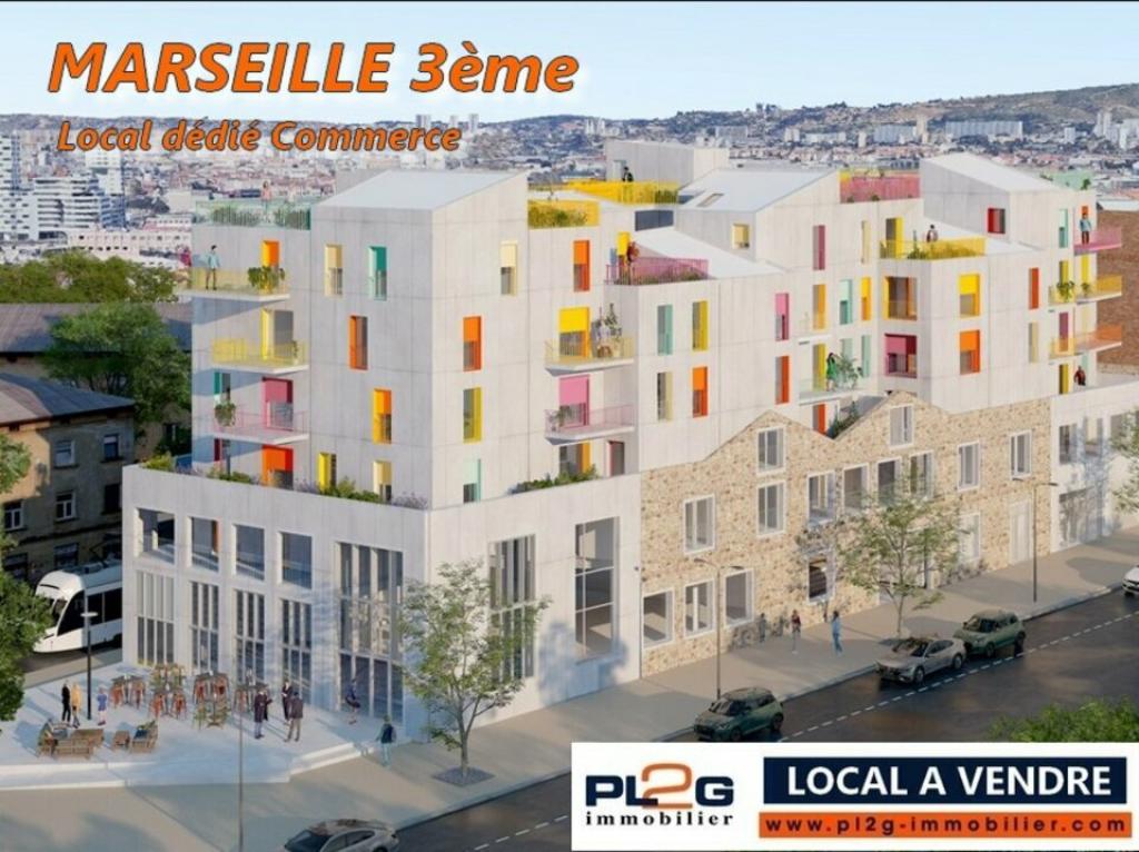 Local commercial VEFA idéal restauration Marseille