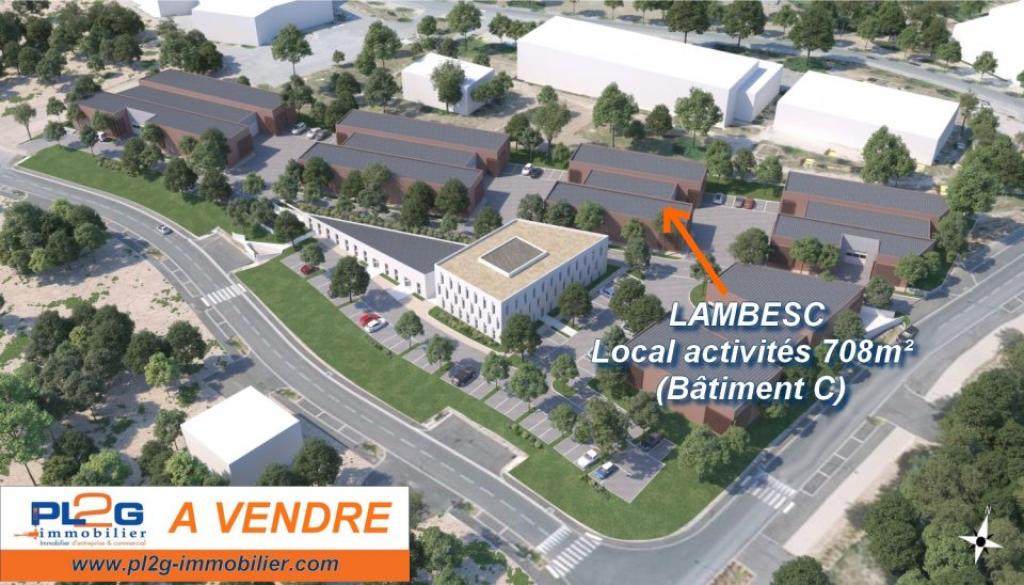 Local d'activités à vendre à Lambesc 708m²