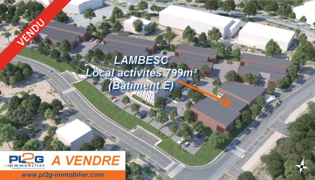 Local d'activités neuf disponible à Lambesc 799m²