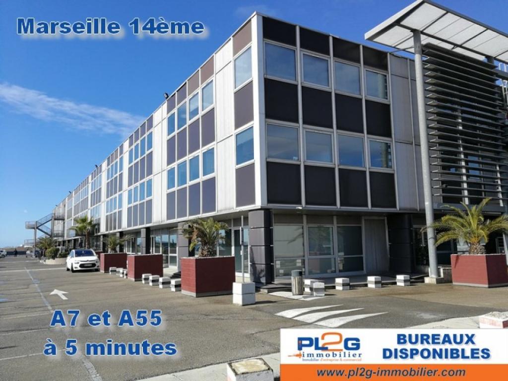 Bureaux à louer à Marseille 14ème à partir de 417m²