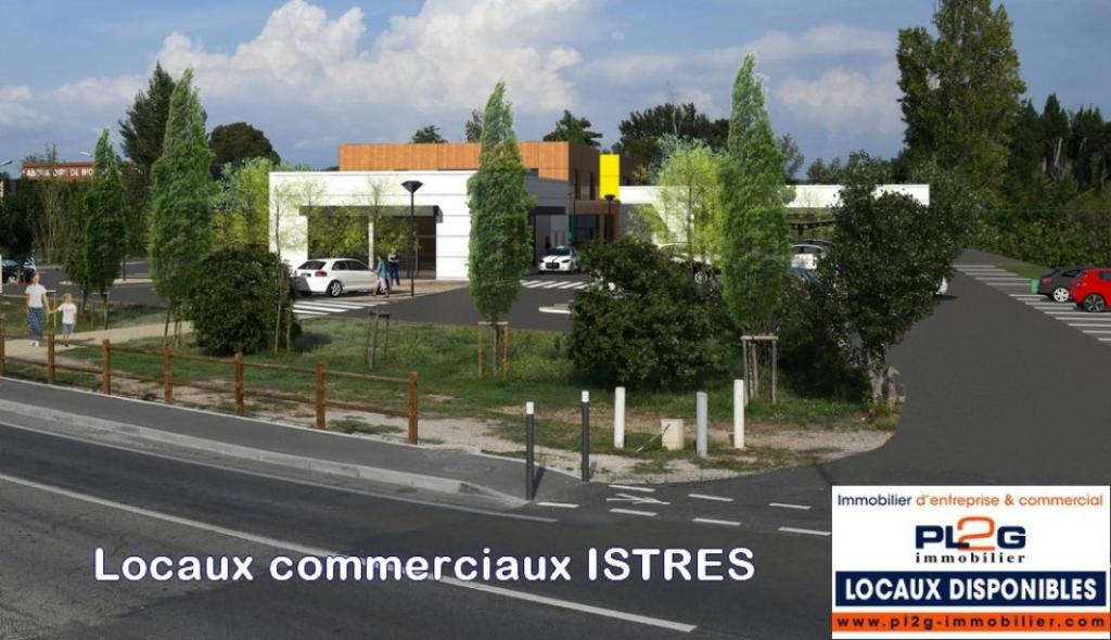 Locaux neufs à louer à Istres en entrée de ville avec parking