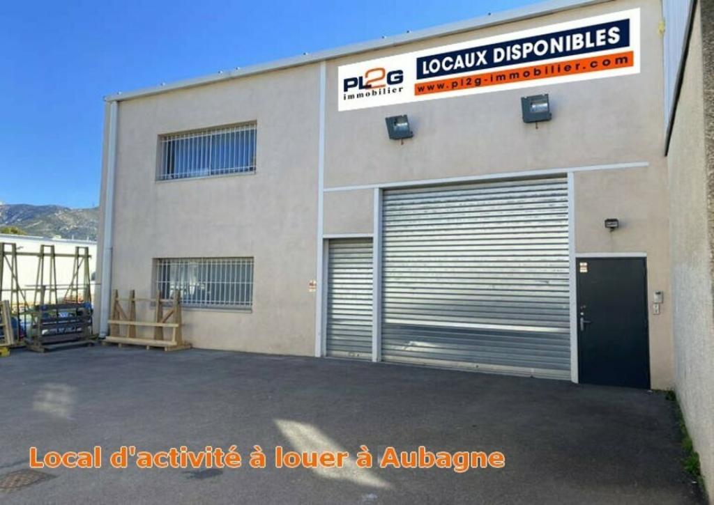 Entrepôt à louer à Aubagne avec bureau d'accompagnement