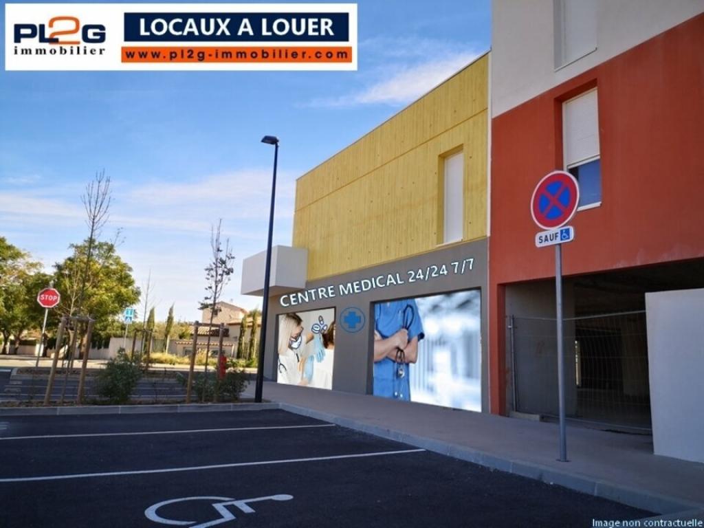 Locaux à louer à Istres en pied d'immeuble