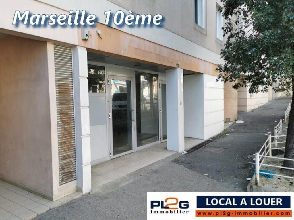 Local commercial à louer à Marseille 13010 accès PMR