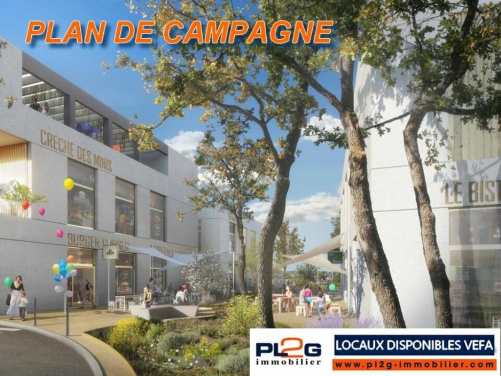 Local commercial VEFA Plan de Campagne 1029m²