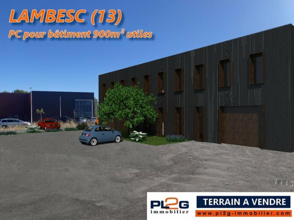 Terrain à vendre avec PC à Lambesc