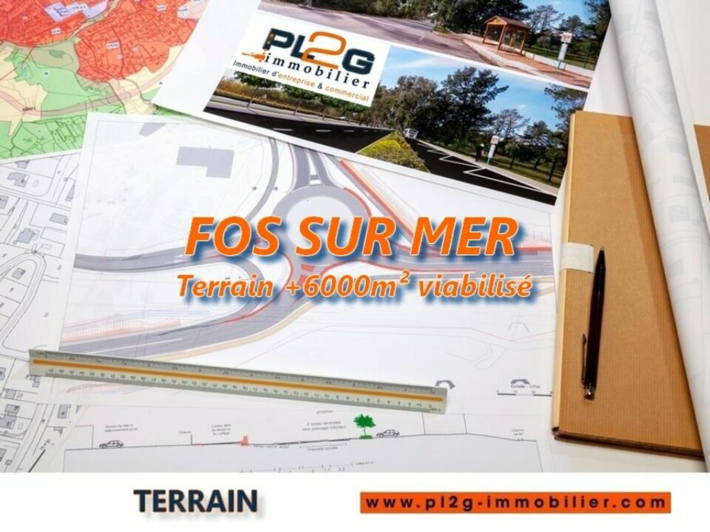 Vente terrain industriel et logistique  Fos-sur-Mer zone dactivité
