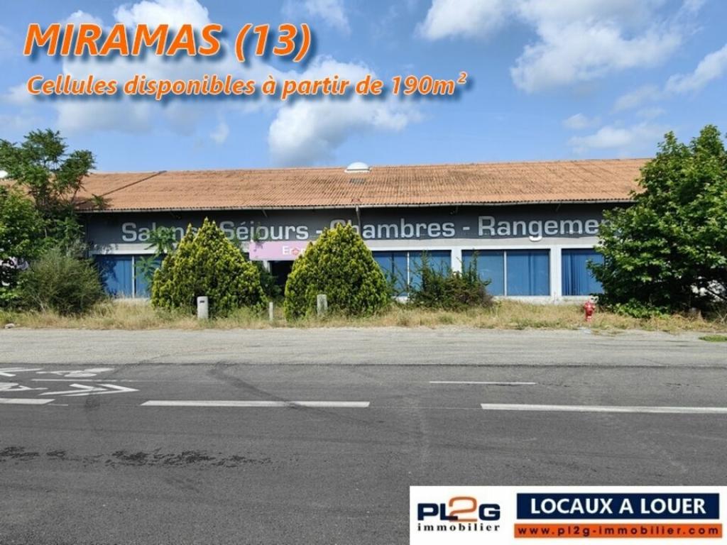 Local à louer à Miramas en entrée de ville