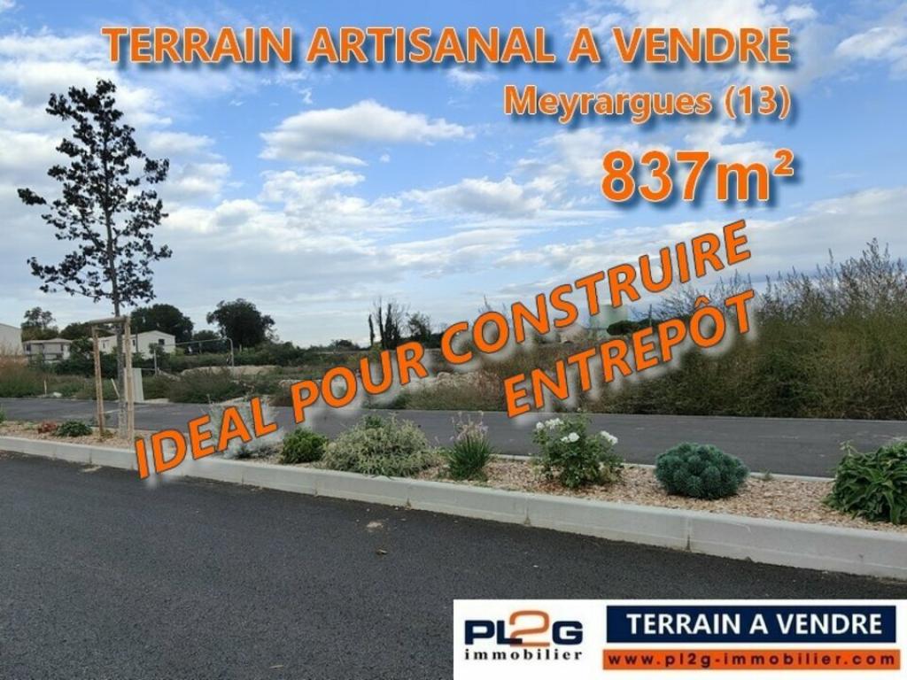 Terrain à vendre pour entrepôt proche Aix en Provence