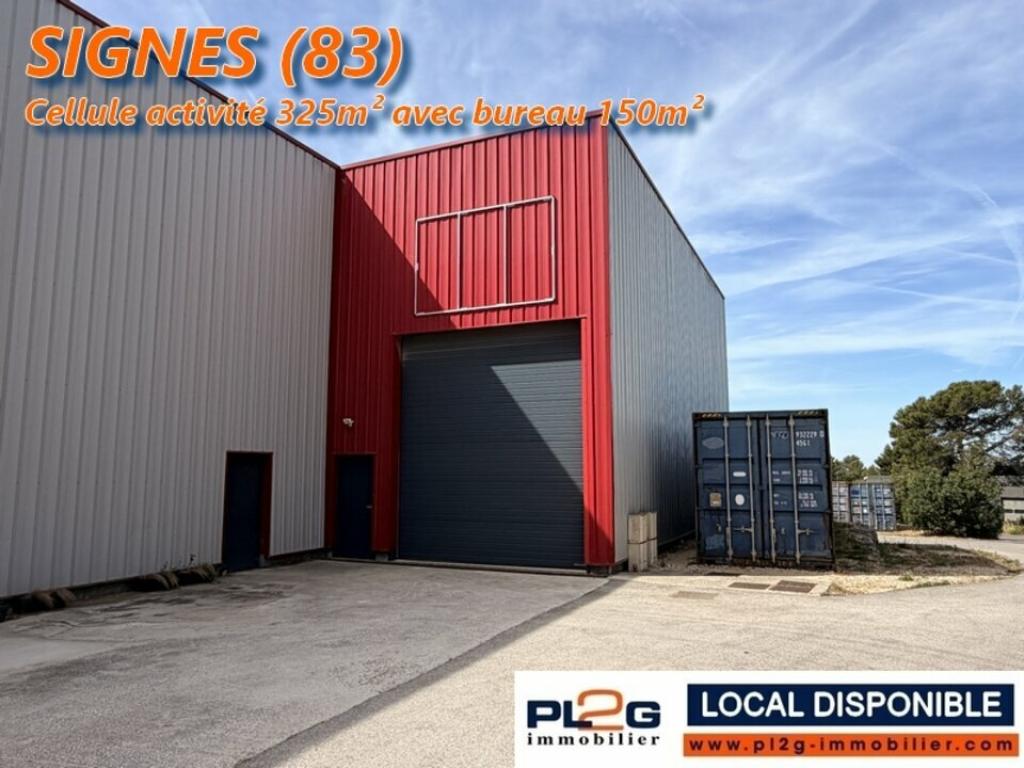 Entrepôt à louer à Signes 435m²