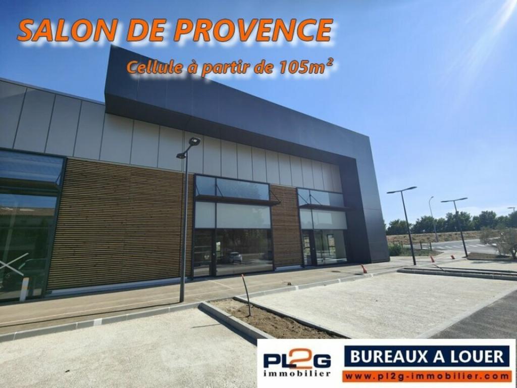 Cellule bureau à louer à Salon de Provence avec parking