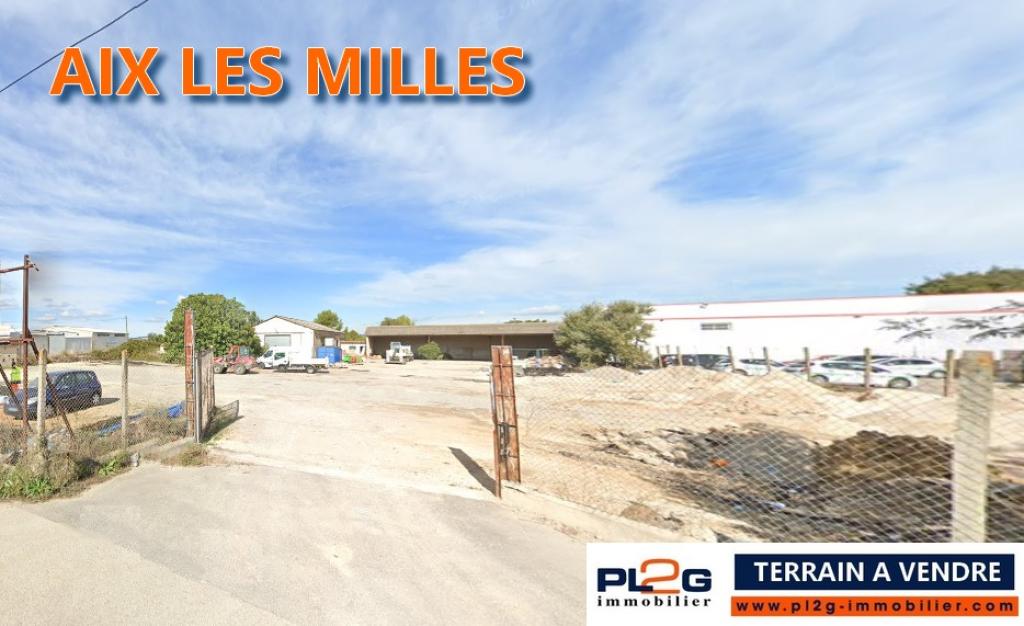 Terrain a vendre en zone commerciale à Aix Les Milles