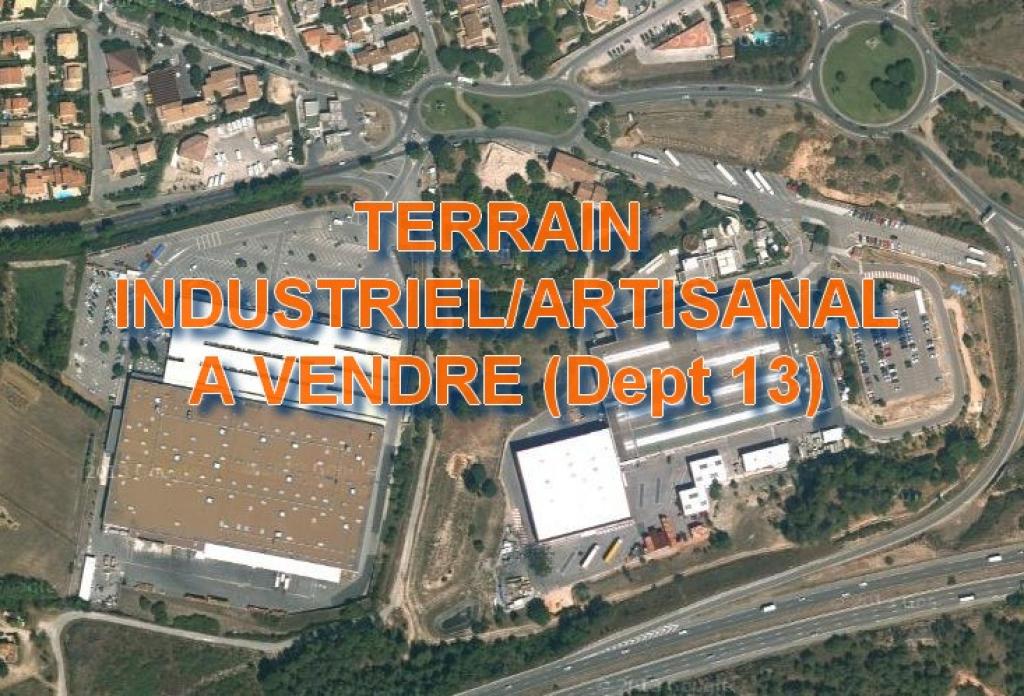 Terrain à vendre en ZI proche Salon de Provence