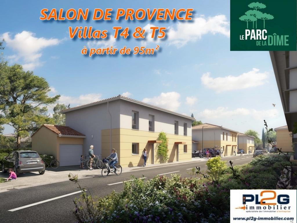 Villas neuves VEFA à Salon de Provence - Le Parc de la Dîme