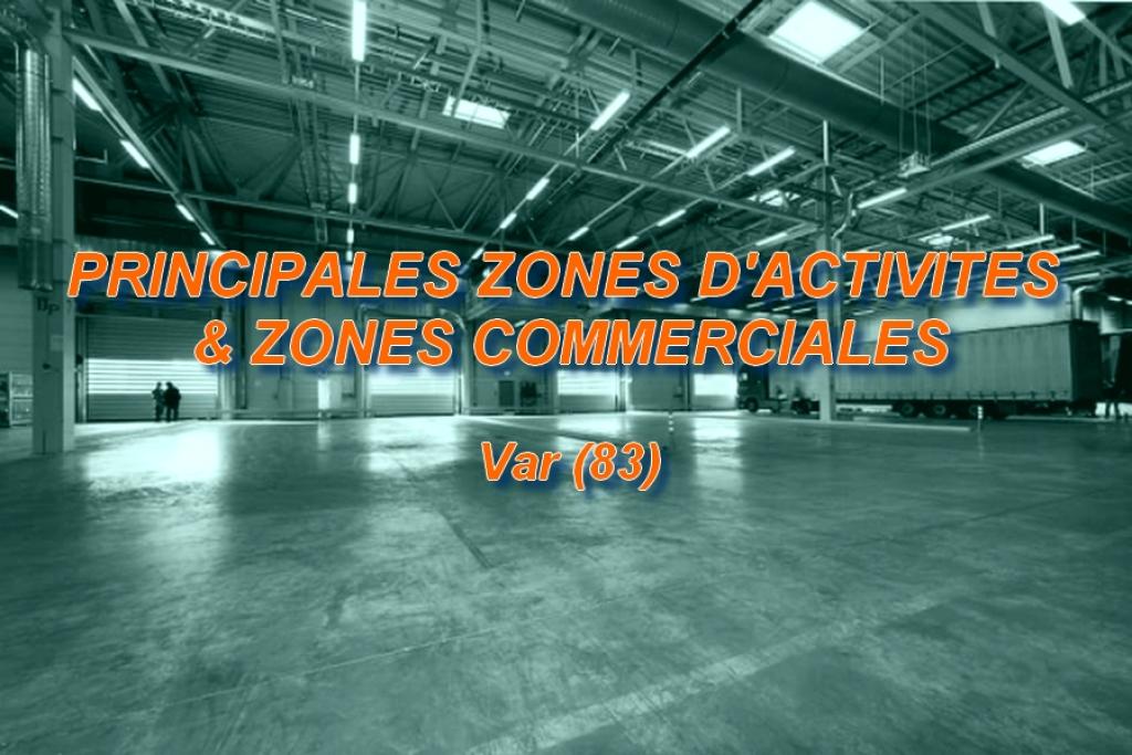 Guide des principales zones d'activités et commerciales dans le Var (83)